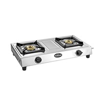 SUNFLAME COOK TOP 2 BURNER STAINLESS STEEL